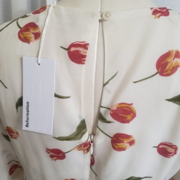 Reformation Quest Tulip Dress - NWT - Picture 3 of 13